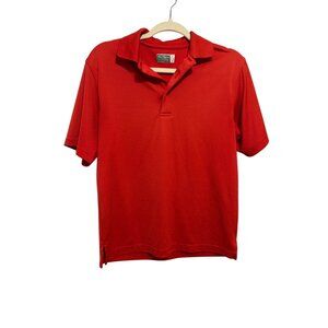Ben Hogan Mens Red Polo Shirt Size small Short Sleeve